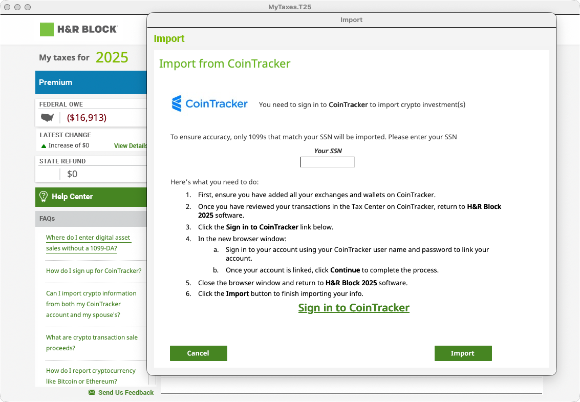 Block Import 